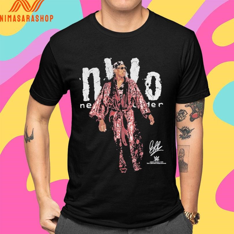 Dennis Rodman Bad All Over Snow Wash Shirts