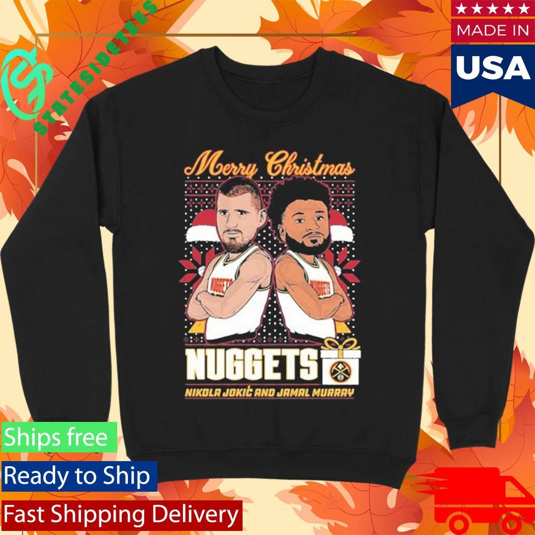 Denver Nuggets Christmas Jokić &amp; Murray Shirt