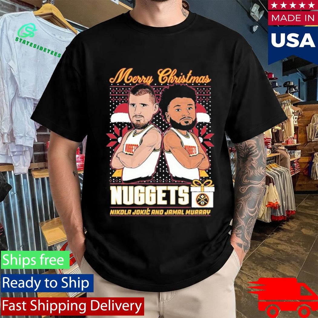 Denver Nuggets Christmas Jokić &amp; Murray Shirt