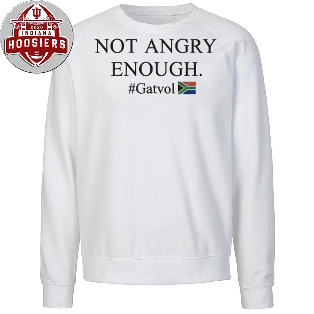 Dereleen James MP Not Angry Enough Gatvol Flag Shirt