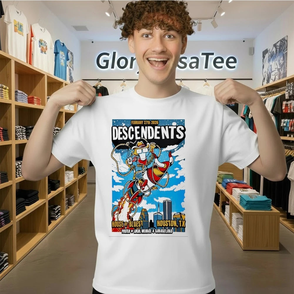 Descendents At House Of Blues On February 27 2026 Poster Shirt