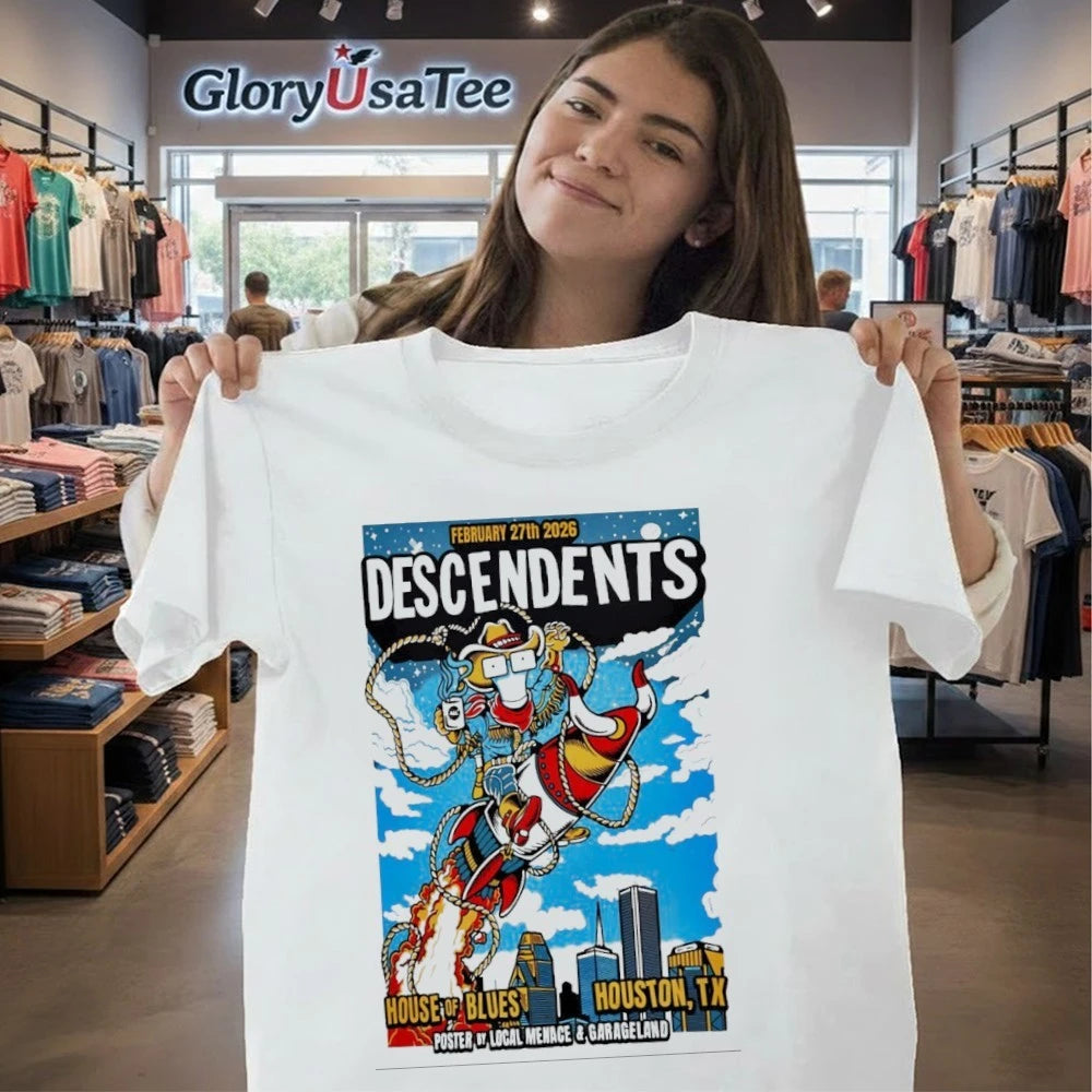 Descendents At House Of Blues On February 27 2026 Poster Shirt