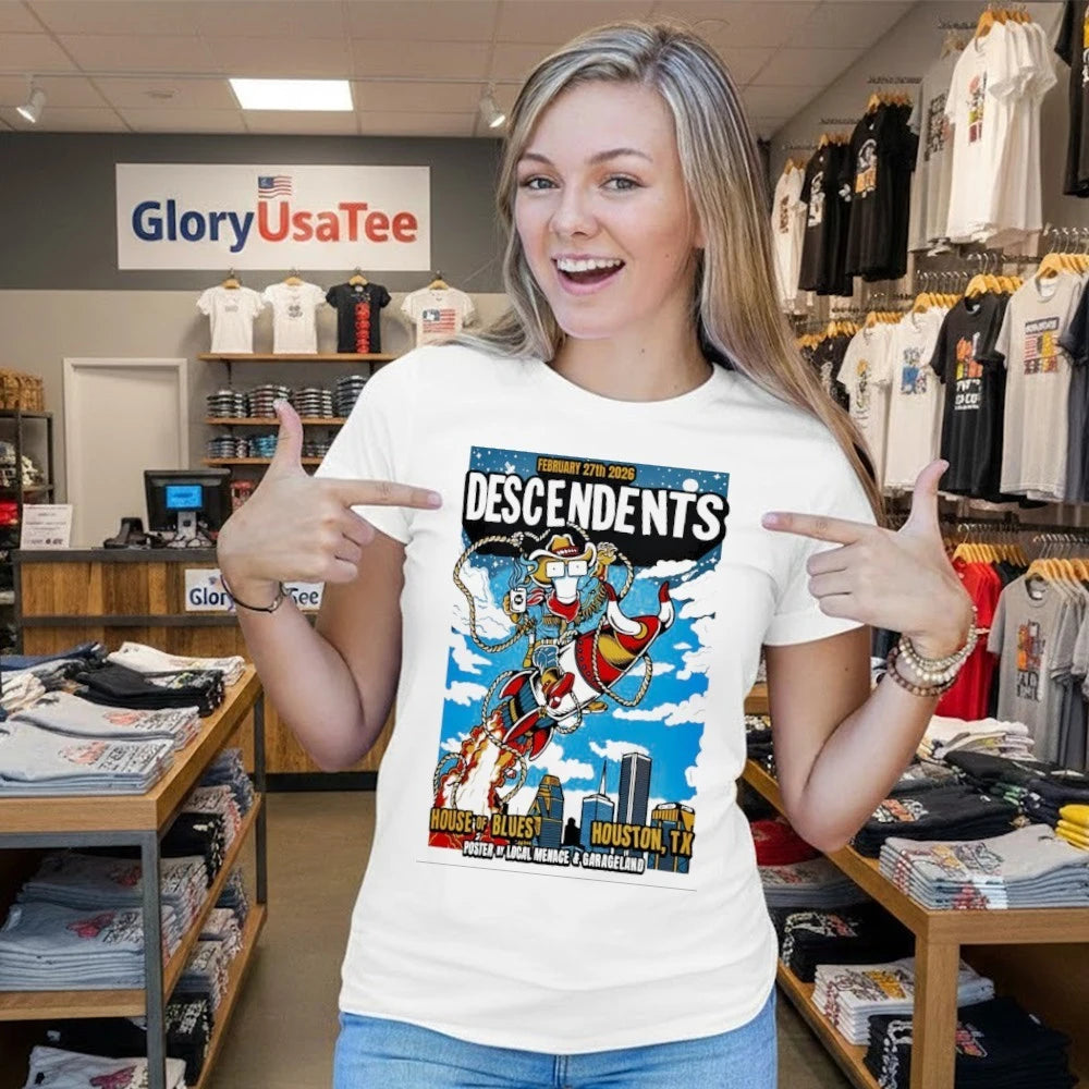 Descendents At House Of Blues On February 27 2026 Poster Shirt