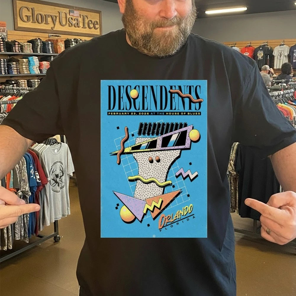 Descendents At The House Of Blues Feb 23, 2026 Poster Shirt