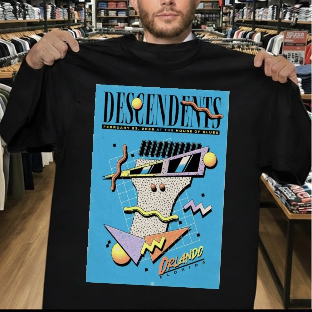 Descendents At The House Of Blues Feb 23, 2026 Poster Shirt