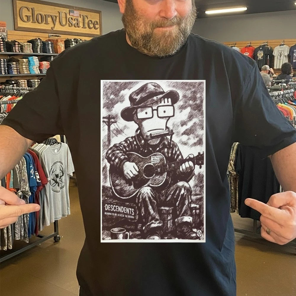 Descendents Oklahoma City, OK Mar 2 2026 Tour Merch Poster Shirt