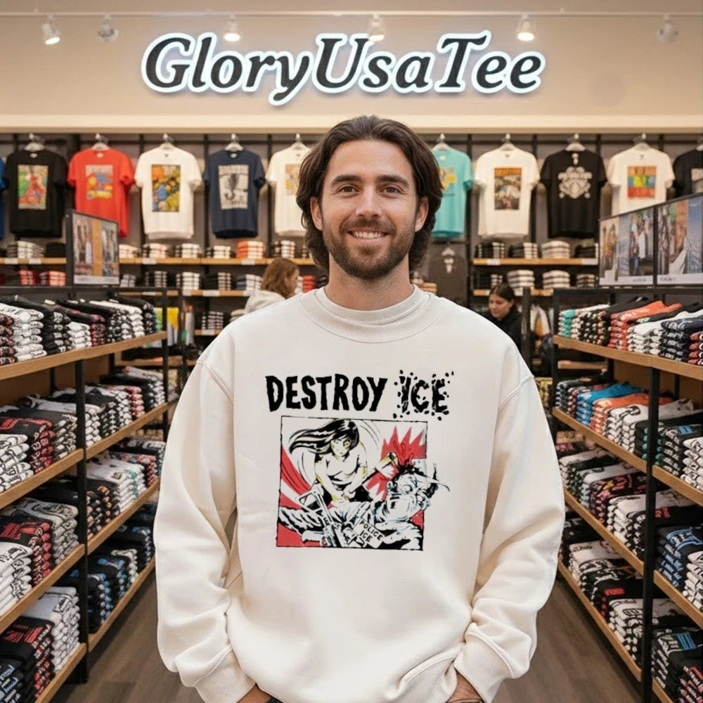 Destroy Boys Exclusive Merch Destroy ICE Shirt