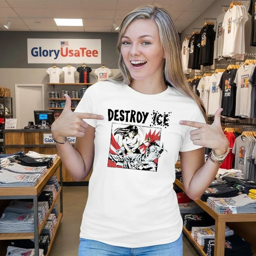 Destroy Boys Exclusive Merch Destroy ICE Shirt