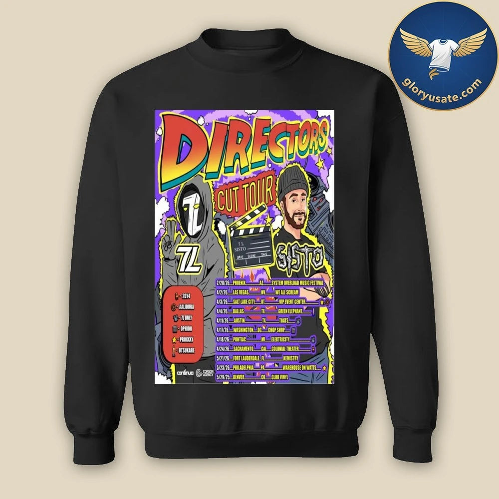 Directors Cut Tour 2026 Poster Shirt