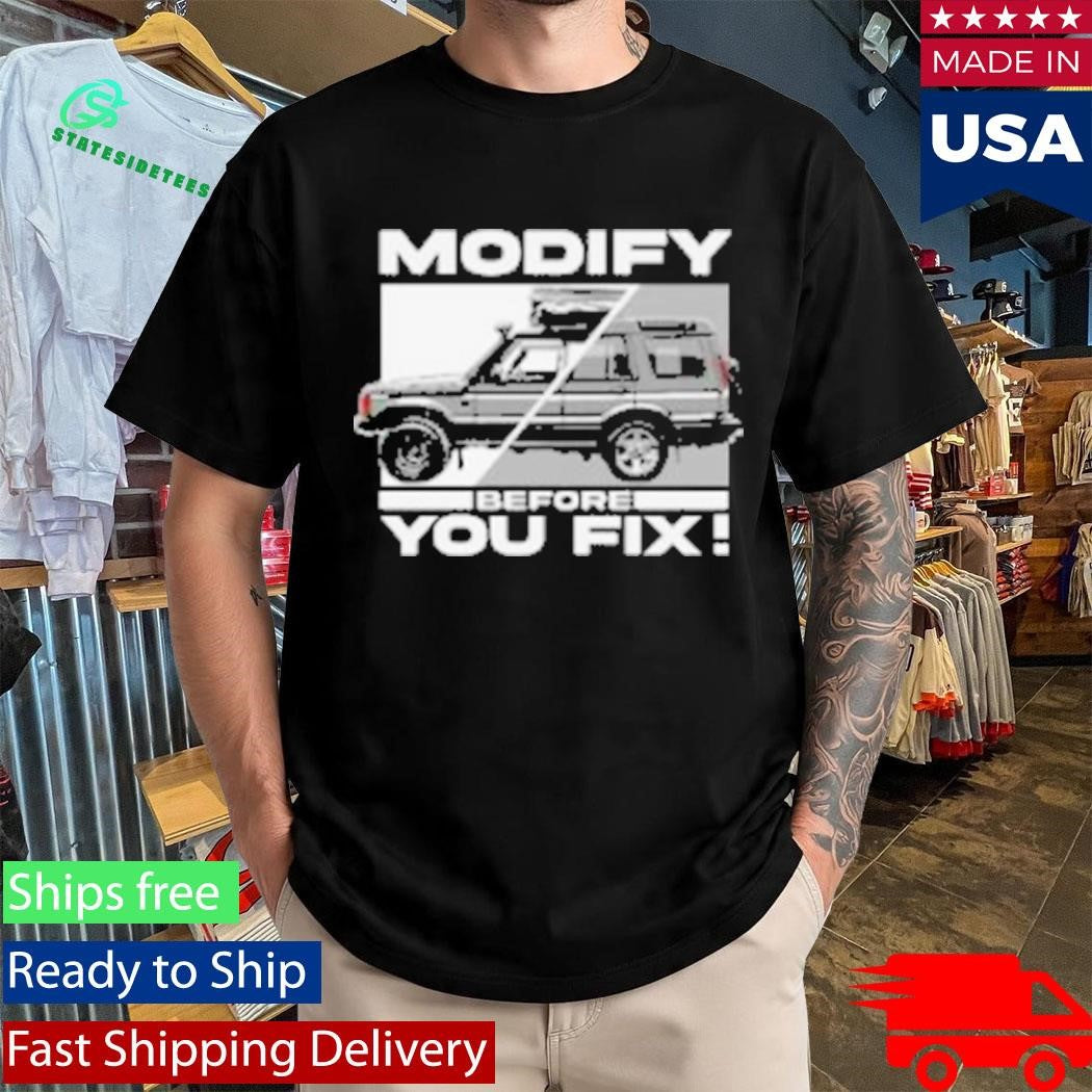 Disco 2 Modify Before You Fix Mono Shirt