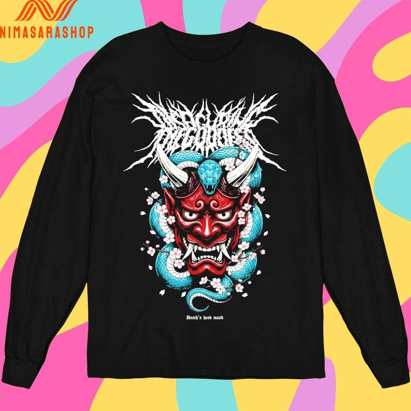 Disfiguring The Goddess Death’s Head Mask Demon Bloom Shirts