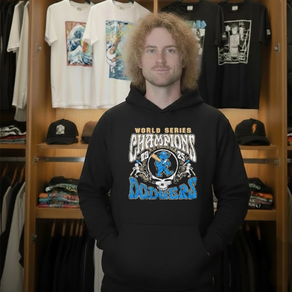 Dodgers x Grateful Dead 2026 Gold Collection Shirt