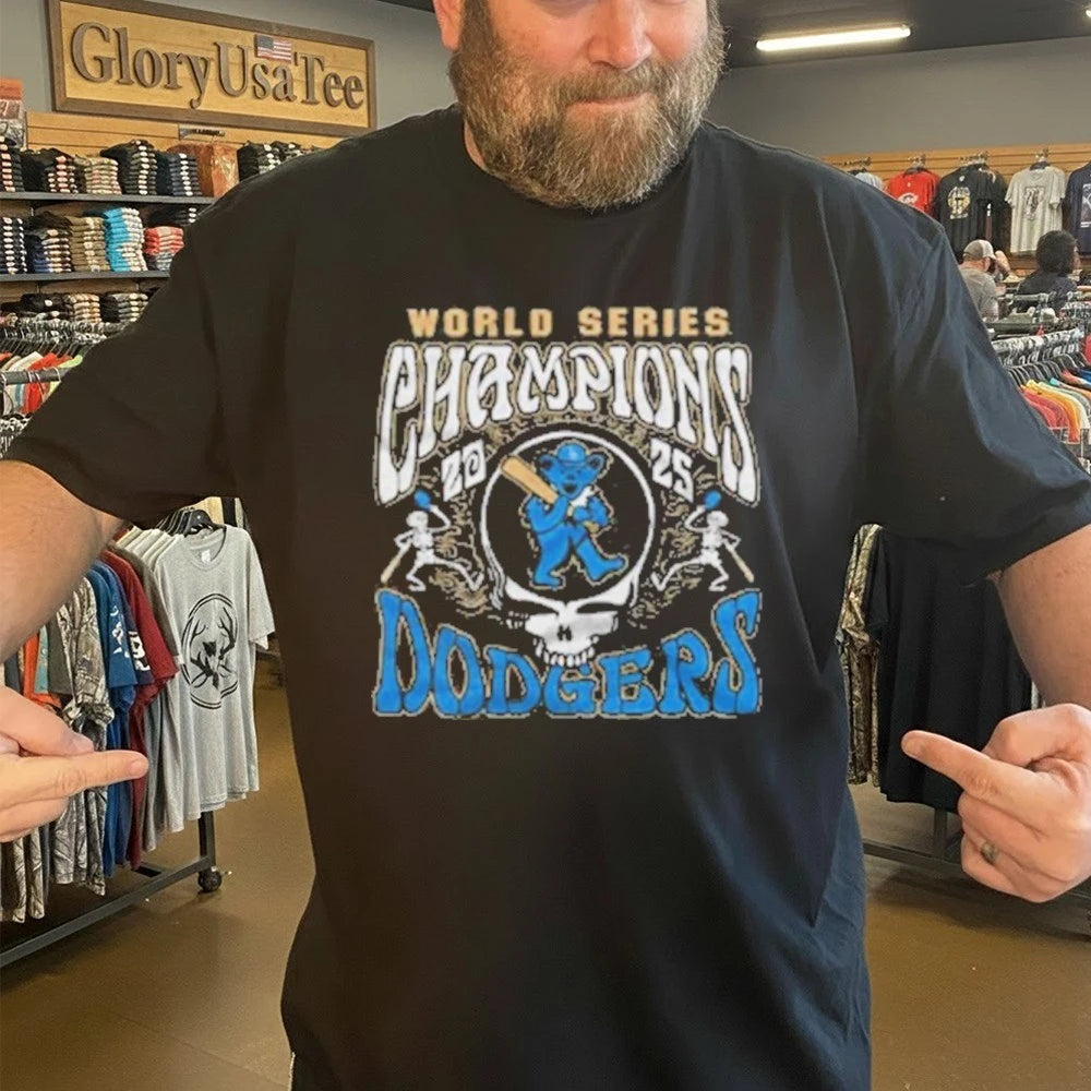 Dodgers x Grateful Dead 2026 Gold Collection Shirt