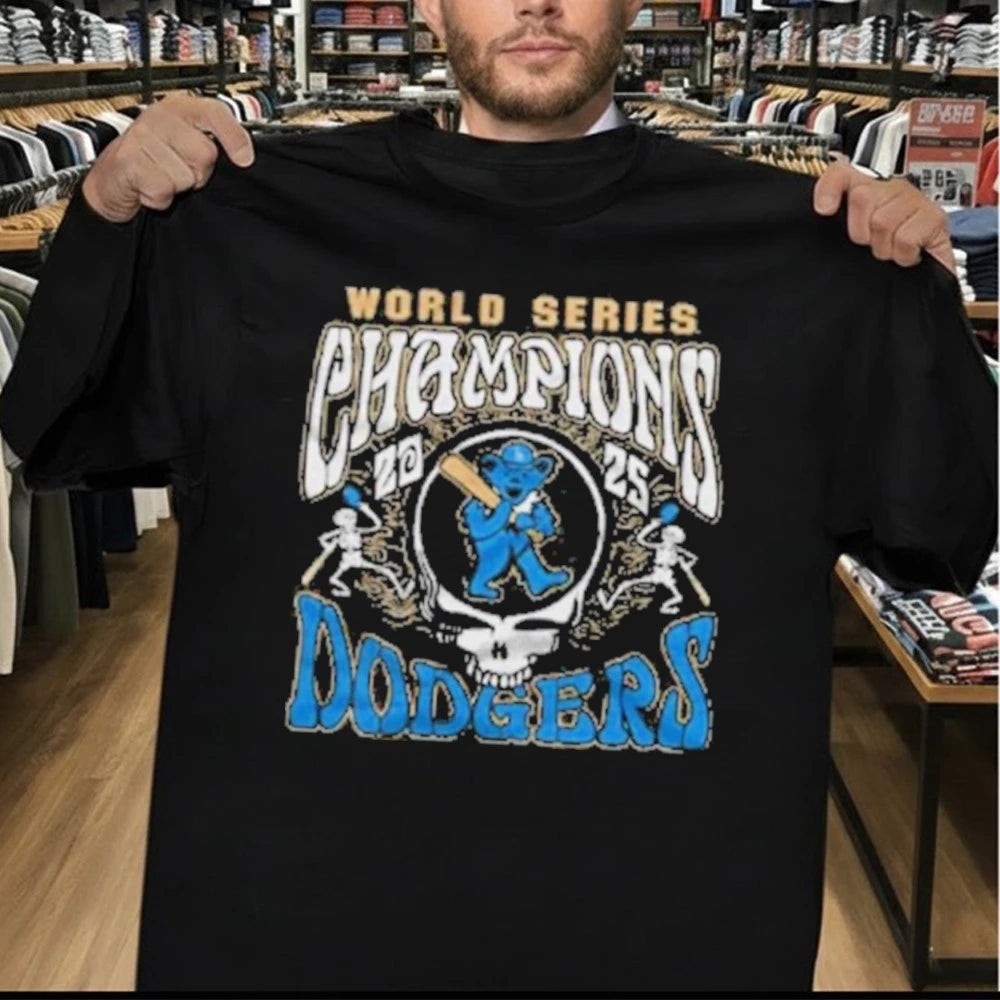 Dodgers x Grateful Dead 2026 Gold Collection Shirt