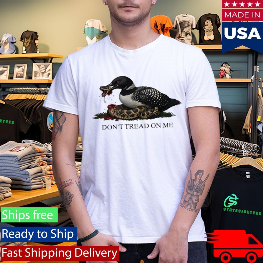 Don’t Tread On Me Minnesota Loon Gadsden Flag Loon Snake Shirt