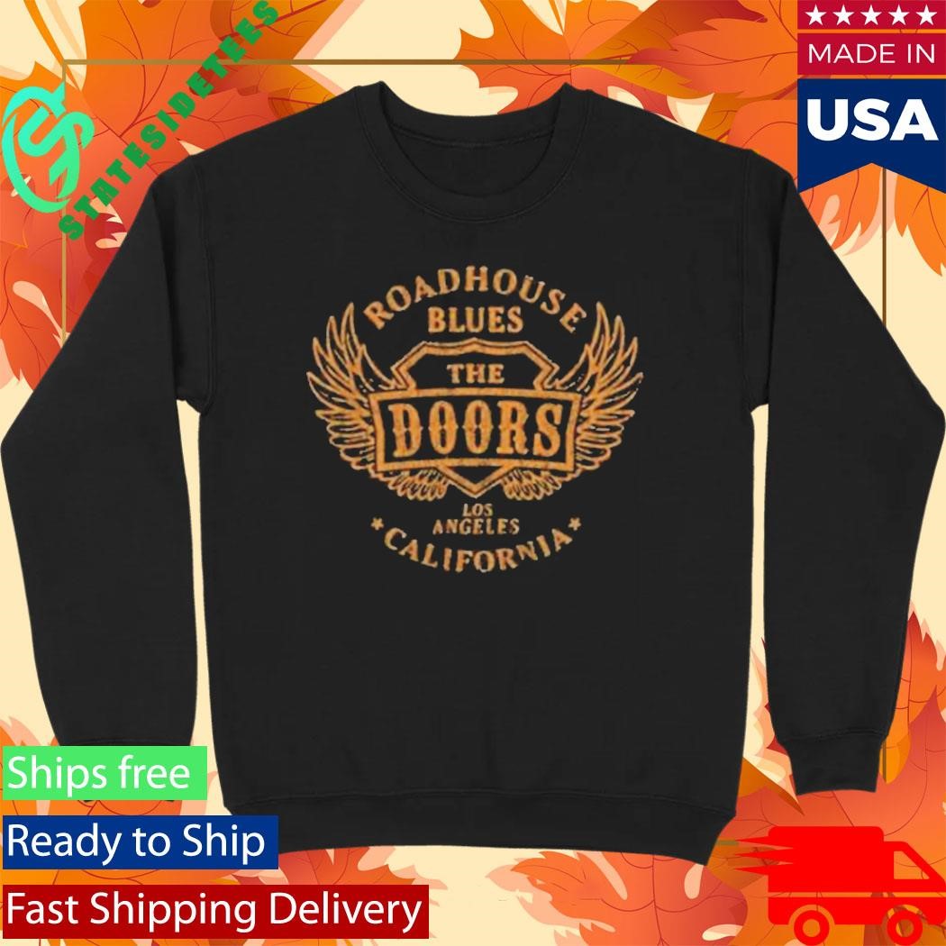 Doors Roadhouse Blues Black Orange T-Shirt