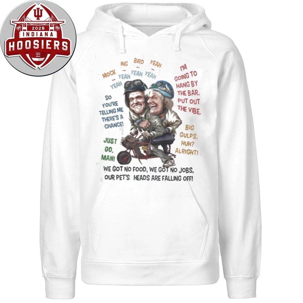 Dumb And Dumber Movie Quotes Collage Harry and Lloyd mini-bike Fan T-Shirt