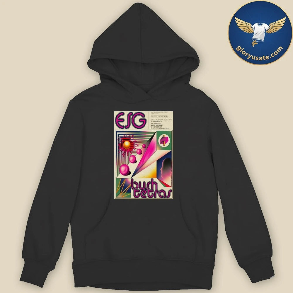ESG And Bush Tetras San Francisco CA 1-30-2026 Poster Shirt