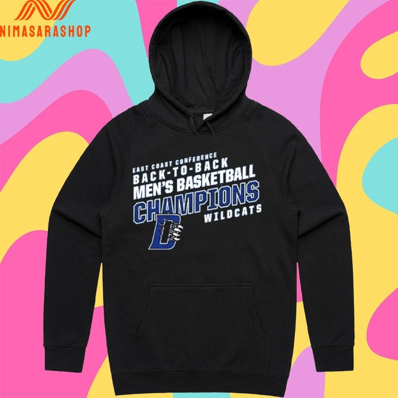 East Coast Conference Back-To-Back Men’s Basketball Champions Wildcats Shirts