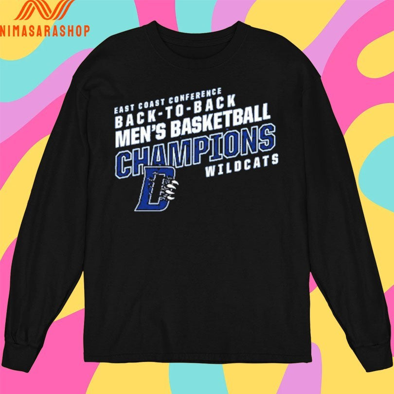 East Coast Conference Back-To-Back Men’s Basketball Champions Wildcats Shirts