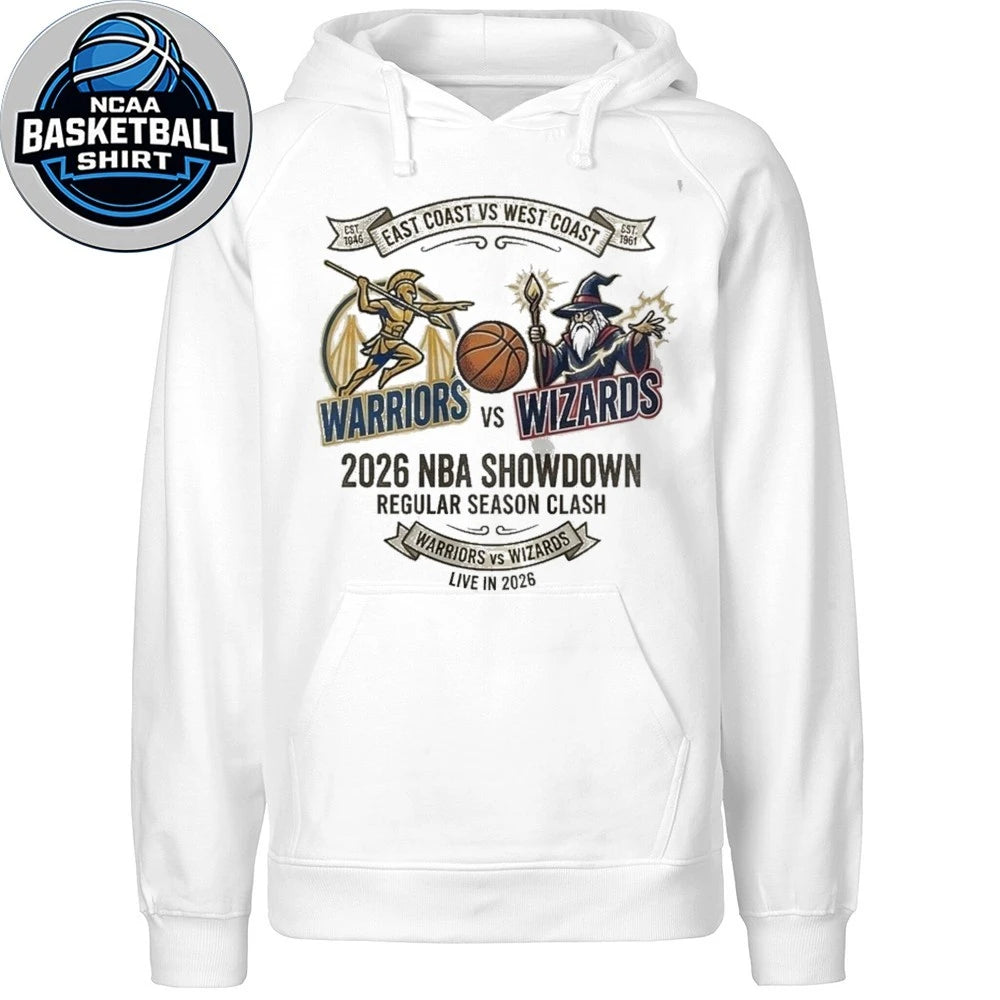 East Coast Vs West Coast Warriors Vs Wizards Nba 2026 Shirt