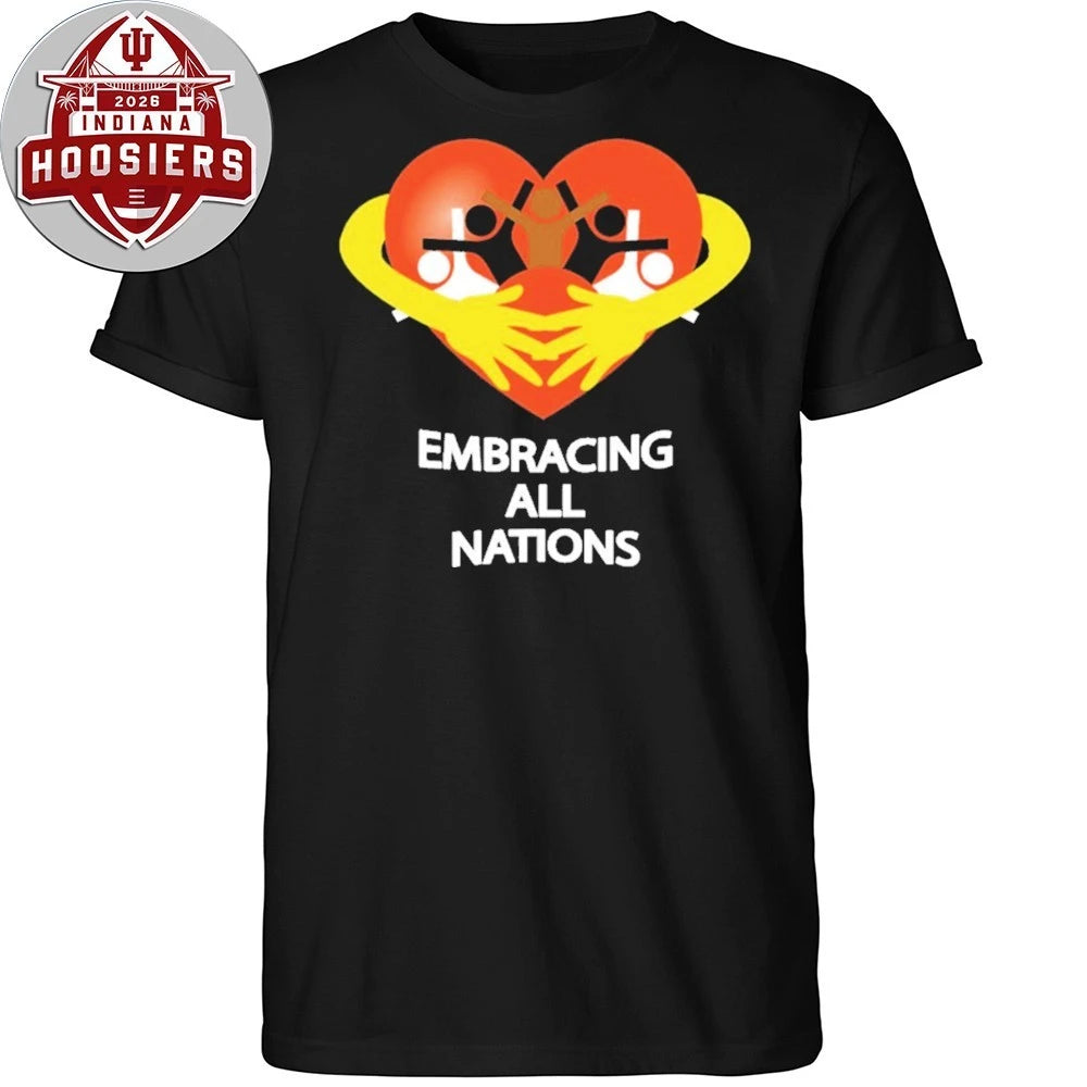 Embracing All Nations unity and peace Shirts