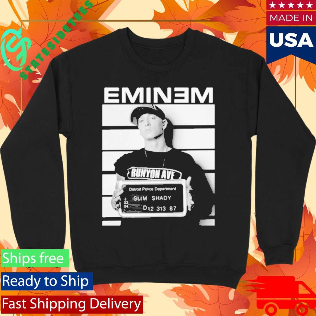 Eminem Anger Slim Shady Mugshot Shirt