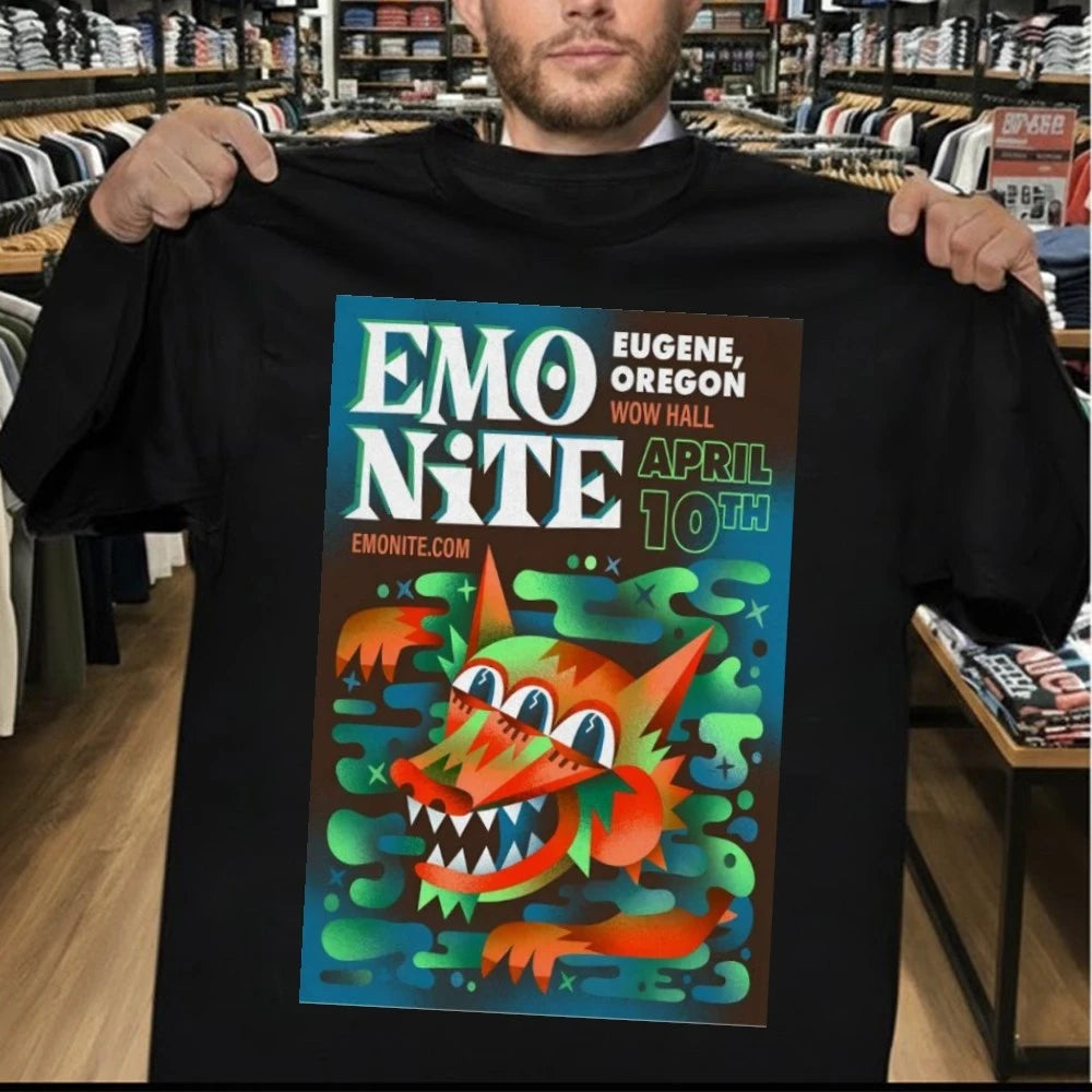 Emo Nite Tour Eugene OR On Apr 10 2026 Poster Shirt