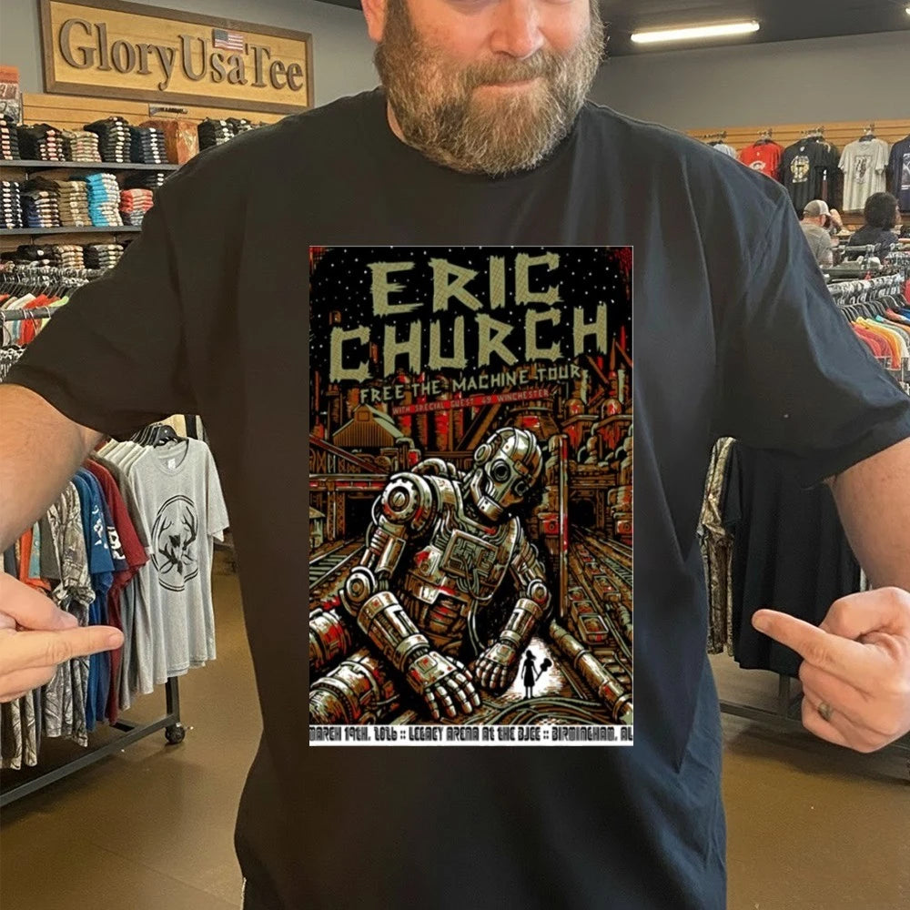 Eric Church March 19 2026 Birmingham Alabama Poster Shirt
