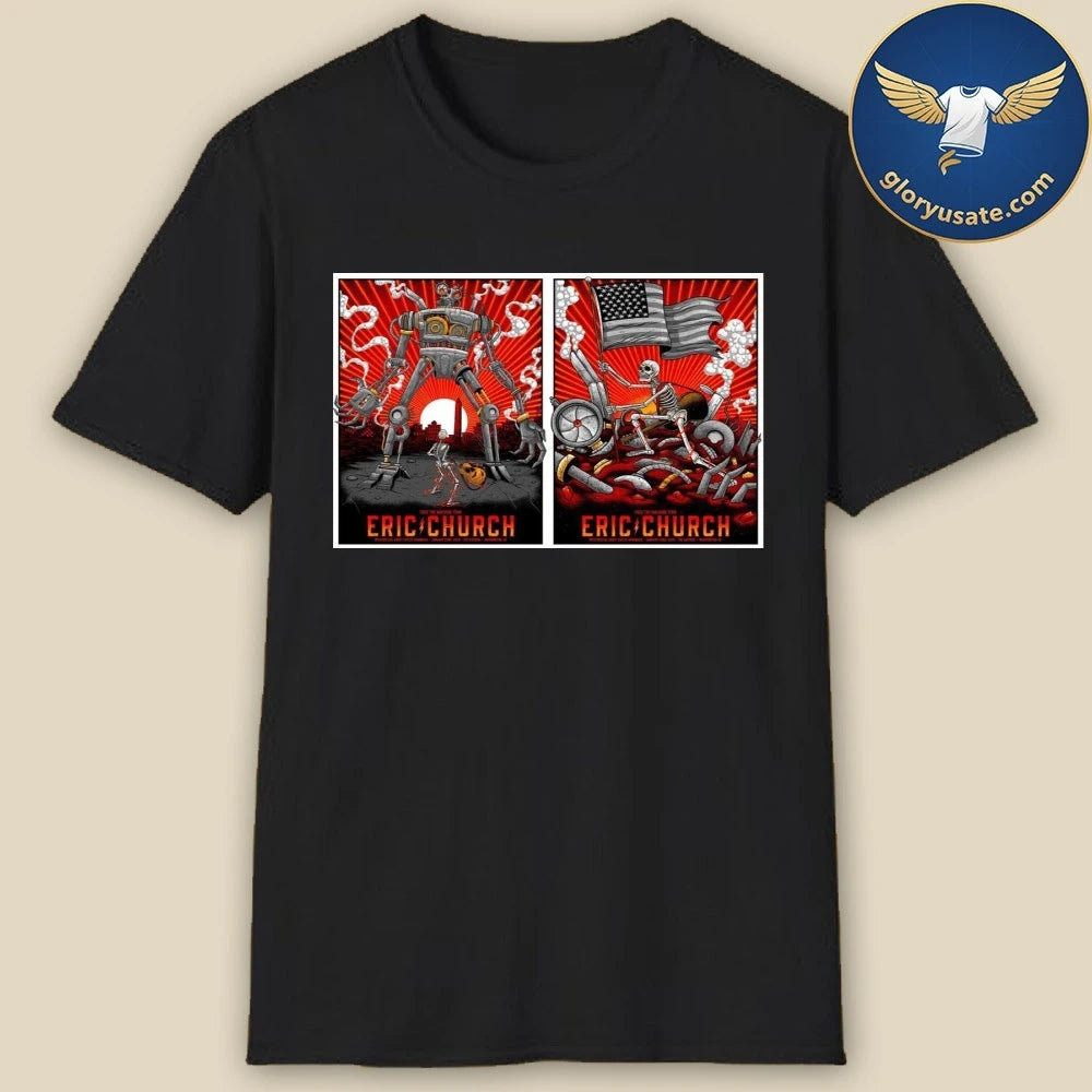 Eric Church The Anthem Washington, DC January 22-23 2026 Tour Poster Shirt