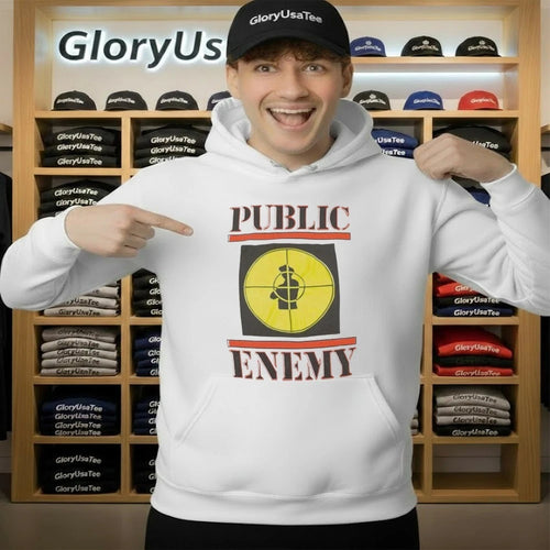 Eric Sohn With Public Enemy Shirt