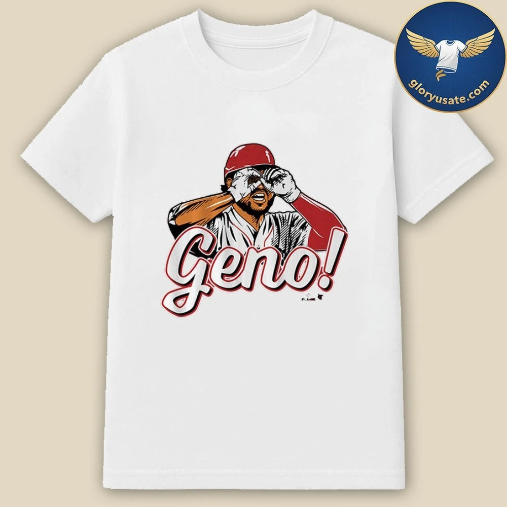 Eugenio Suarez Geno Goggles Cincinnati Shirt