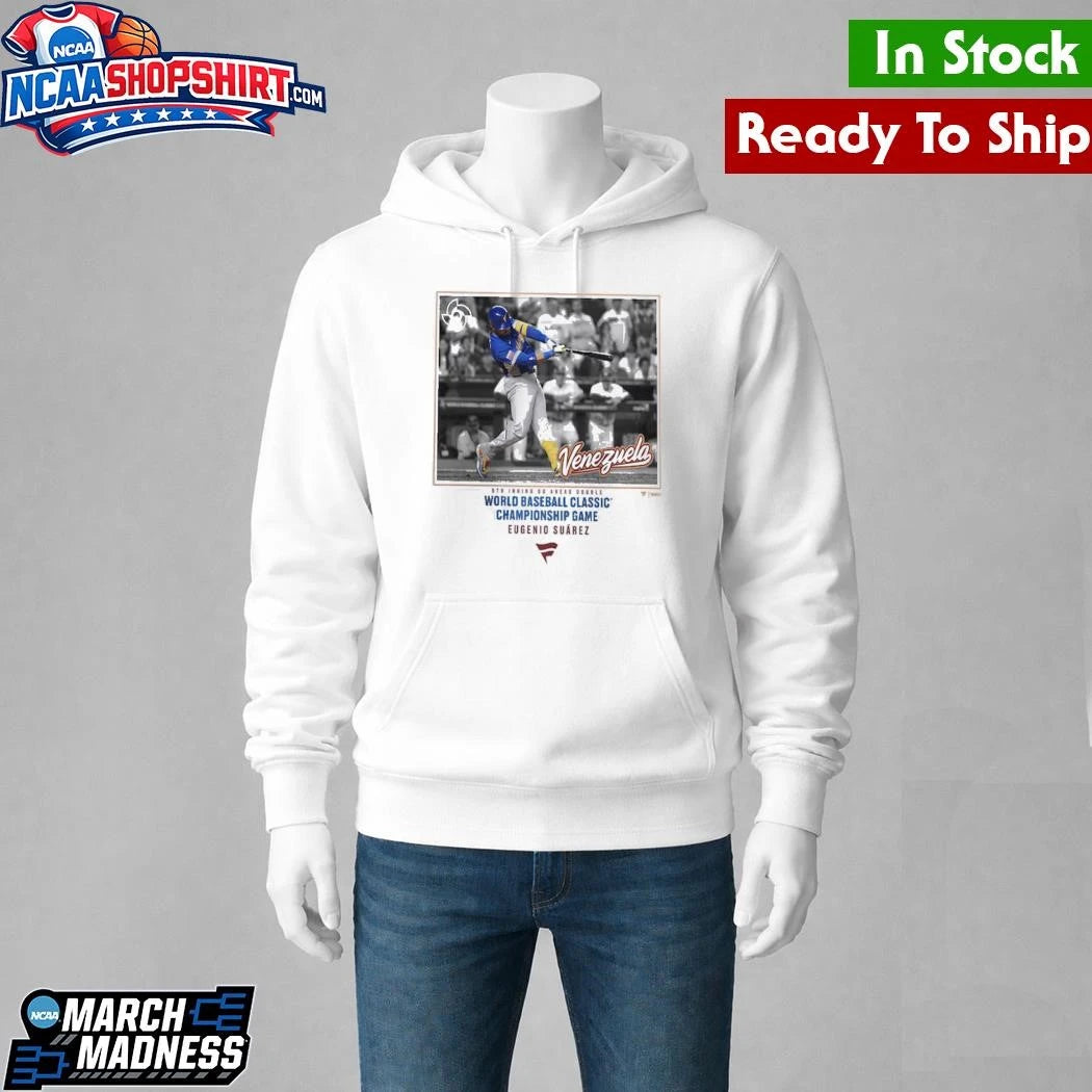 Eugenio Suárez Venezuela Baseball 2026 World Baseball Classic Go Ahead Shirt
