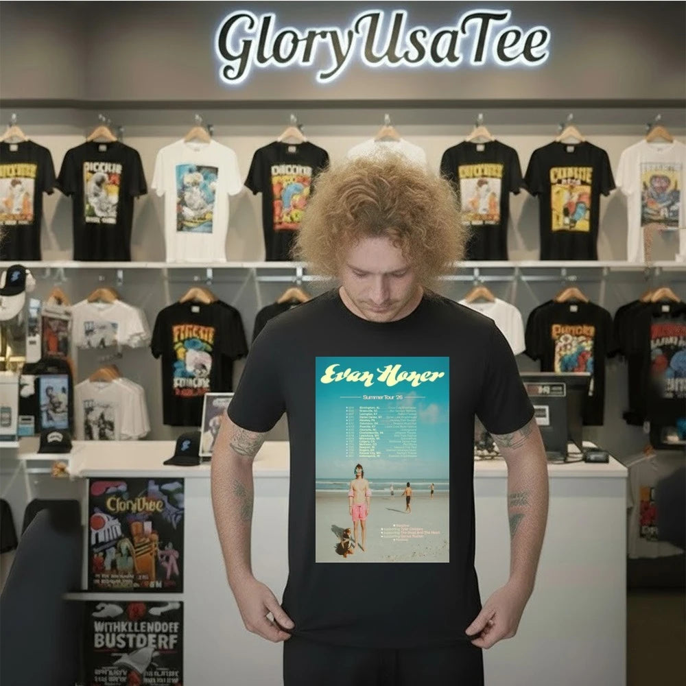 Evan Honer Summer Tour 2026 Poster Shirt