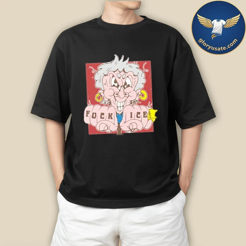 Evan Weselmann Fuck Ice Shirt