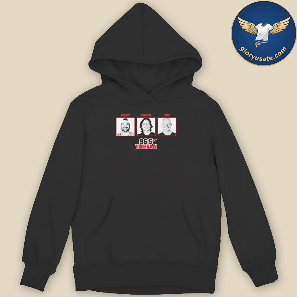 Fescoe and Dusty Start Bench Cut 96.5 The Fan Shirt