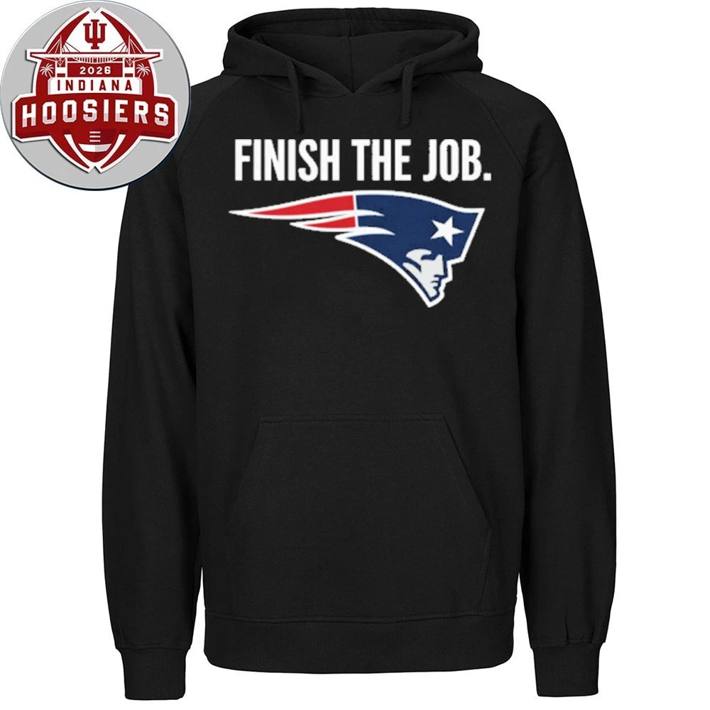 Finish The Job Patriots Football Logo T-Shirt