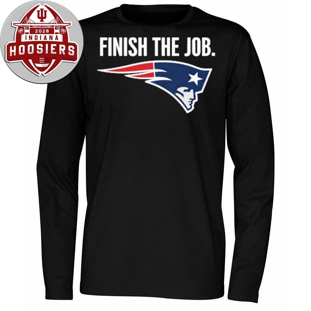 Finish The Job Patriots Football Logo T-Shirt