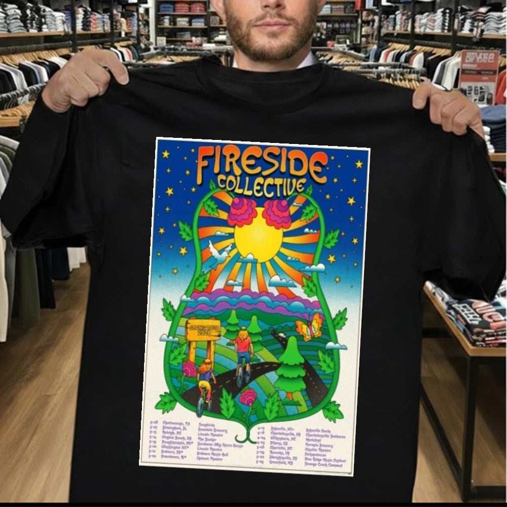 Fireside Collective Spring Live Tour 2026 Poster Shirt
