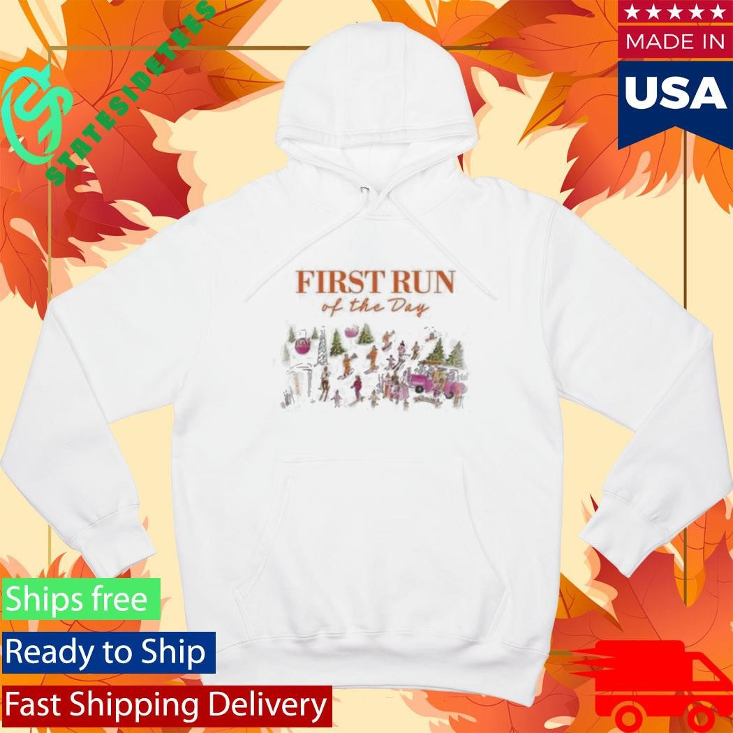 First Run Of The Day Ski Graphic Shirt