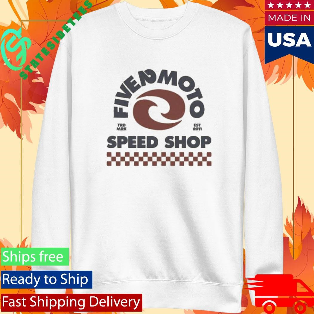 Five2 Moto Speed Shop Christian Shirt