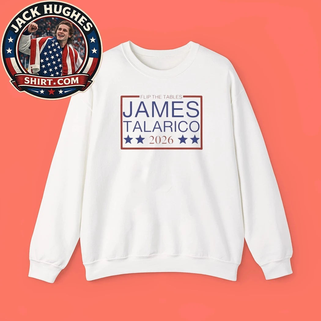 Flip The Tables James Talarico 2026 Senate T-Shirt