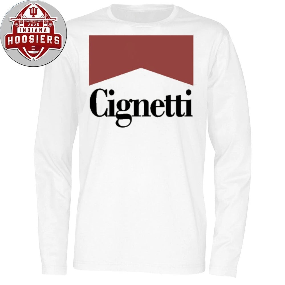 Football Coach Curt Cignetti Cigarette Inspired Vintage Retro 90s Tee Shirt