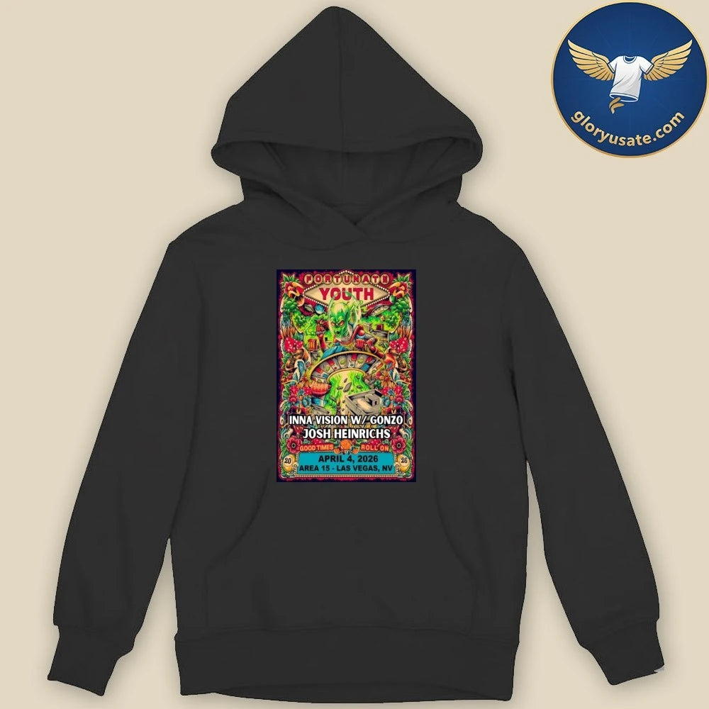 Fortunate Youth Las Vegas, NV April 4 2026 Concert Poster Shirt