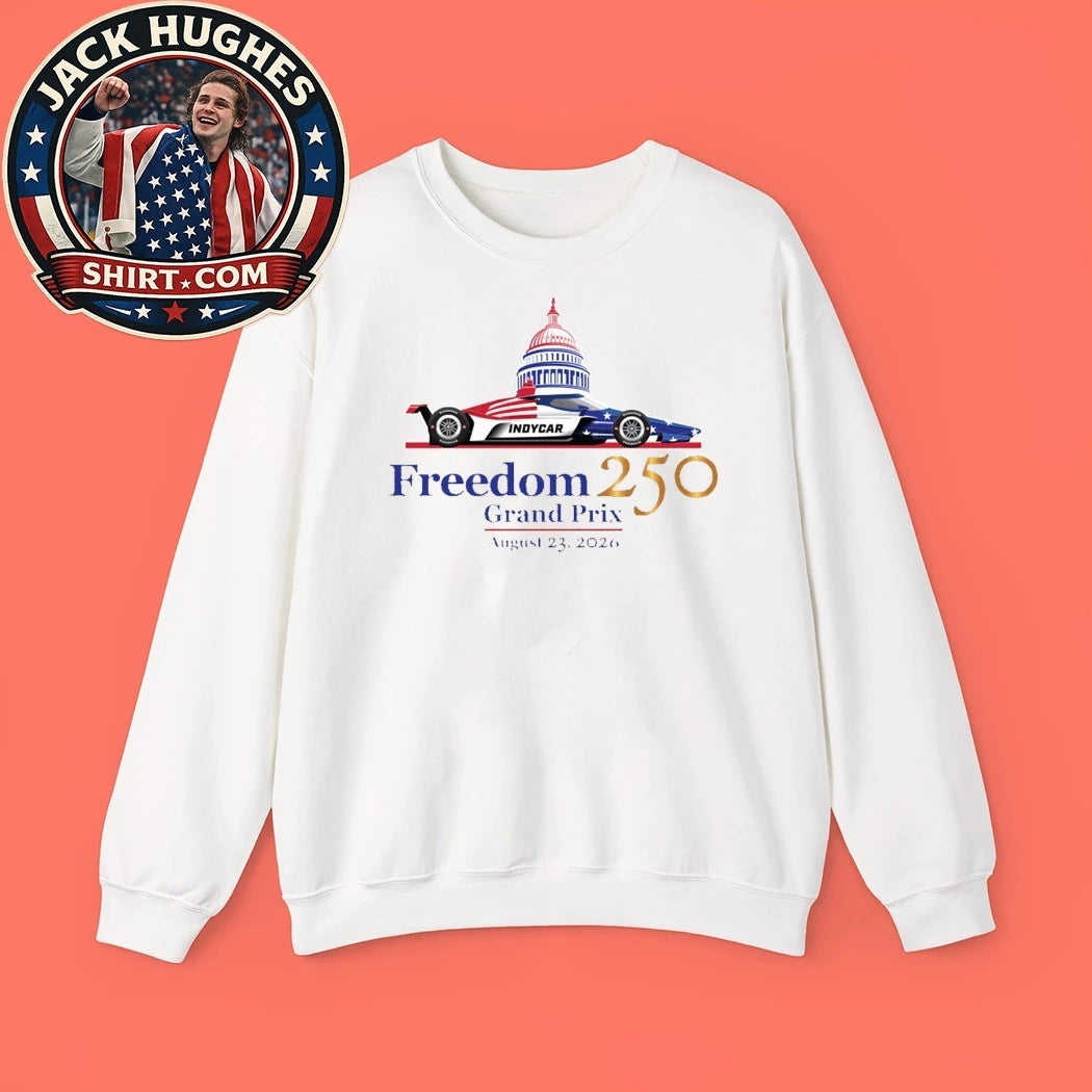 Freedom 250 Grand Prix August 23 2026 Logo T-Shirt