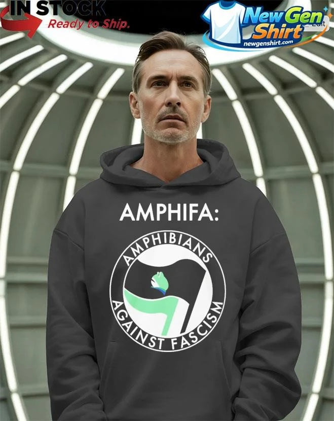 Frog Amphifa Amphibians Against Fascism Shirt