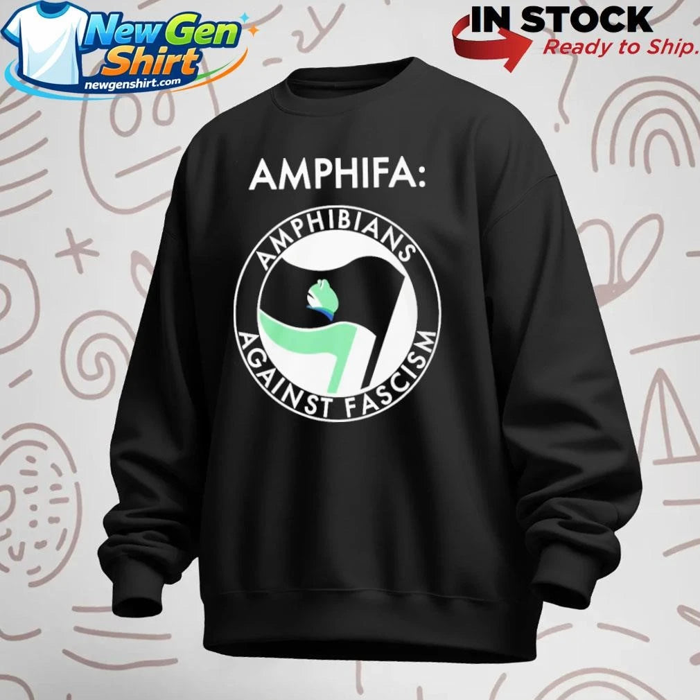 Frog Amphifa Amphibians Against Fascism Shirt
