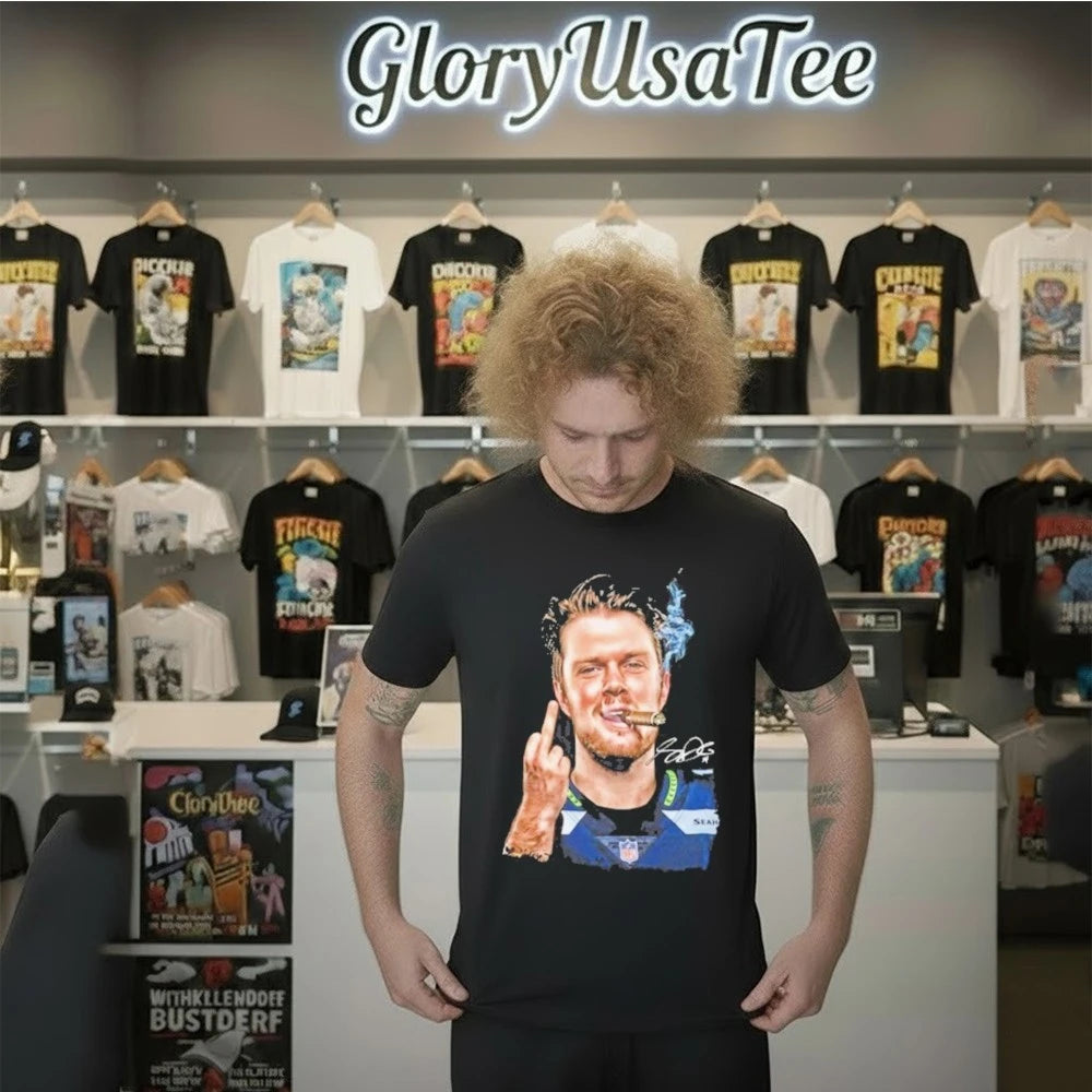 Funny Ernest Jones Sam Darnold Middle Finger Shirt