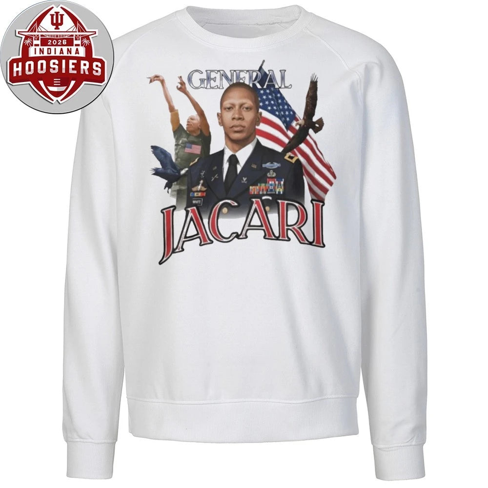 General Jacari Virginia Cavaliers USA Flag Shirt