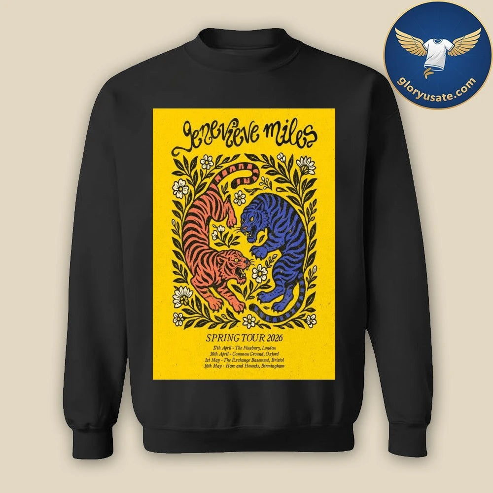 Genevieve Miles 2026 Spring Tour Shirt